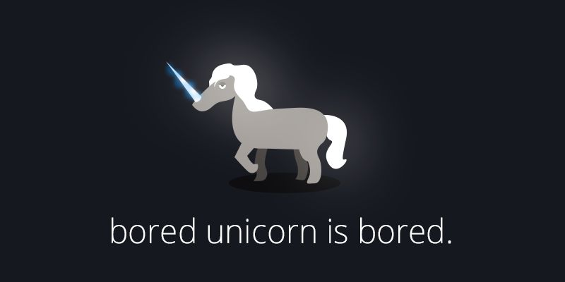 You can't impress an unicorn.