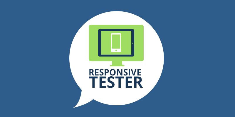 Logo for responsive tester.